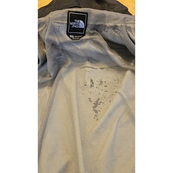 The North Face HyVent Hooded Windbreaker Ski Snow Rain Jacket Gray Men's Sz M - Picture 9 of 11